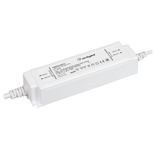 Драйвер Arlight ARPJ-SP-381050-PFC 19-38V 40W IP67 1,05A 037270