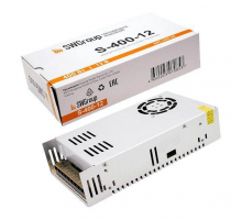 Блок питания SWG 12V 400W IP20 33,33A S-400-12 000128