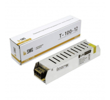 Блок питания SWG 12V 100W IP20 8,3A T-100-12 000273