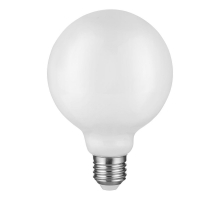 Лампа светодиодная филаментная ЭРА E27 15W 4000K опал F-LED G125-15w-840-E27 opal Б0047039