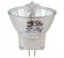 Лампа галогенная ЭРА GU4 50W 3000K прозрачная GU4-MR11-50W-12V-30CL Б0044749