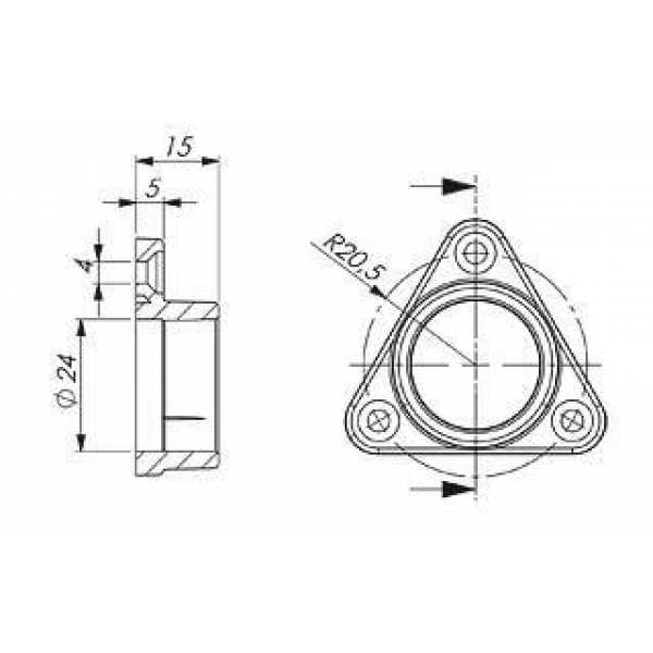 Крепление Arlight Alu-Round 015533