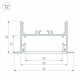 Коннектор угловой Arlight SL-Linia65-F-135 030123