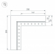 Коннектор L-образный внутренний Arlight SL-Linia32-Fantom-Edge 030100