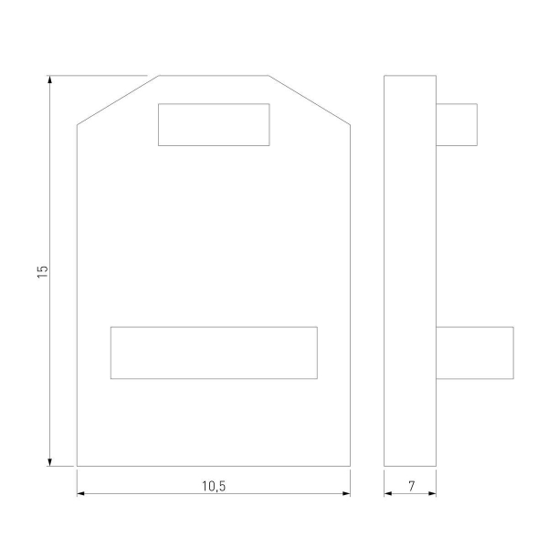 Заглушка Elektrostandard Mini Magnetic (2шт) 85174/00 a065634