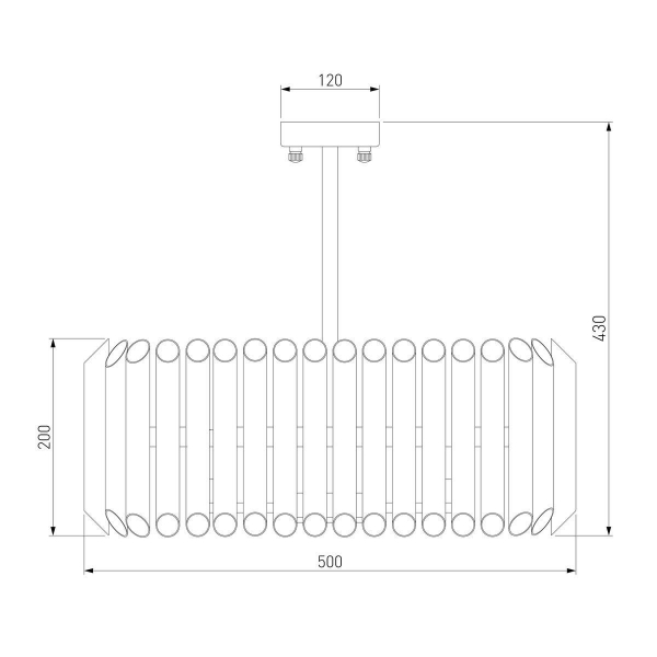 Потолочная люстра Bogates Castellie 362/5