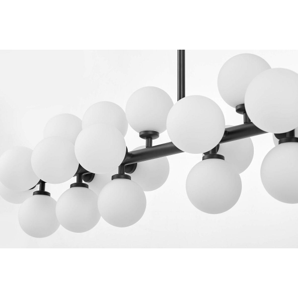 Подвесная люстра Lumina Deco Marsiada LDP 6033-24 BK