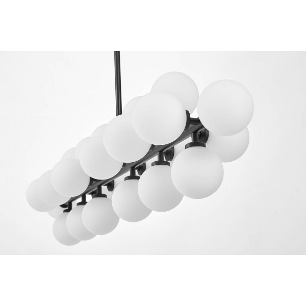 Подвесная люстра Lumina Deco Marsiada LDP 6033-24 BK