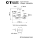 Подвесная люстра Citilux Alton CL421253