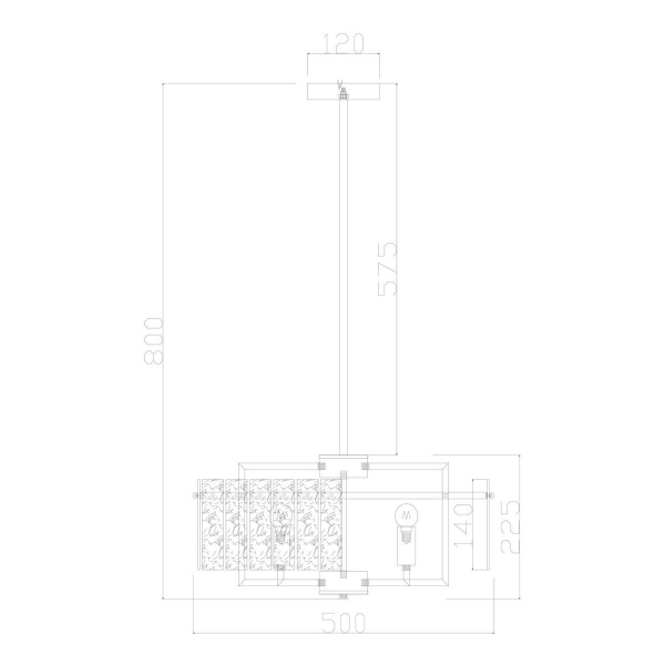 Подвесная люстра Freya Basilica FR5166PL-06BS