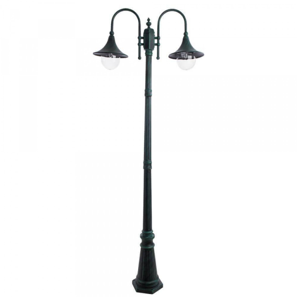 Садово-парковый светильник Arte Lamp Malaga A1086PA-2BG