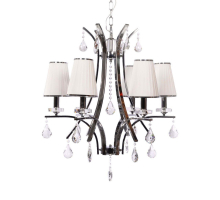 Подвесная люстра Lumina Deco Glamour LDP 66247-6 WT+CHR