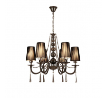 Подвесная люстра Lumina Deco Fabione LDP 1200-6 BK