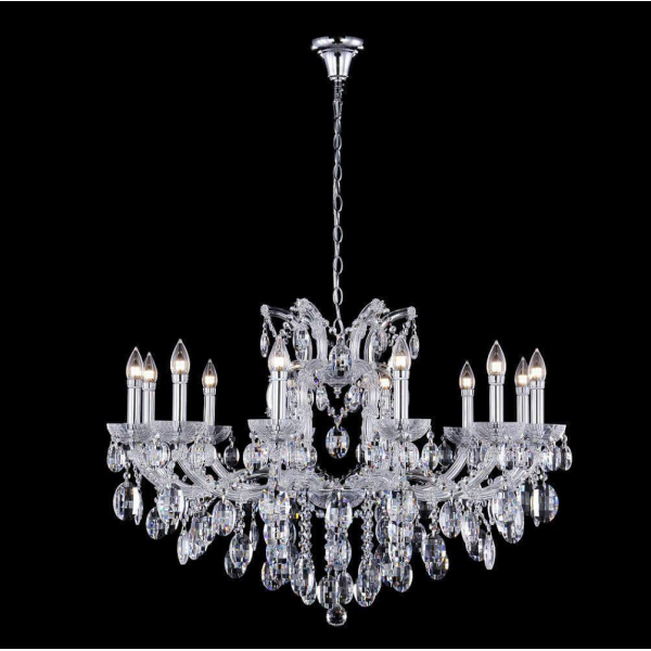 Подвесная люстра Crystal Lux Hollywood SP12 Chrome