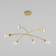 Подвесная люстра TK Lighting 2728 Helix Gold