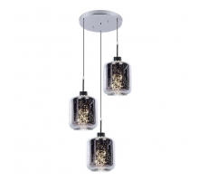 Подвесная люстра Lumina Deco Alacosmo LDP 6811-3 CHR