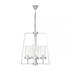 Подвесная люстра Lumina Deco Fedi LDP 1247-4 CHR