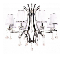 Подвесная люстра Lumina Deco Glamour LDP 66247-8 WT+CHR