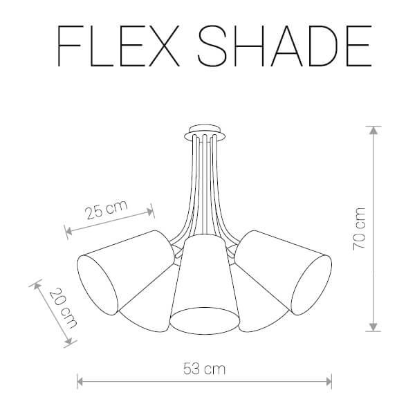 Подвесная люстра Nowodvorski Flex Shade 9278