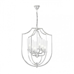 Подвесная люстра Lumina Deco Trulia LDP 8006-6 CHR