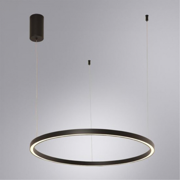 Подвесной светодиодный светильник Arte Lamp Smooth A2223SP-1BK