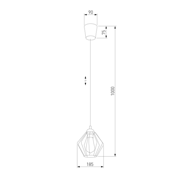 Подвесной светильник TK Lighting 1642 Galaxy 1