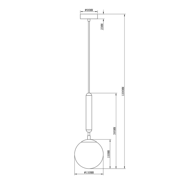 Подвесной светильник Moderli Host V2850-1P