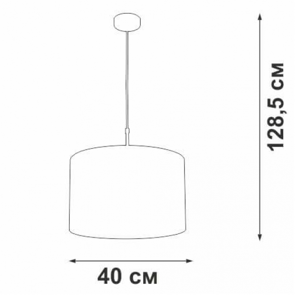Подвесной светильник Vitaluce V4701-1/1S