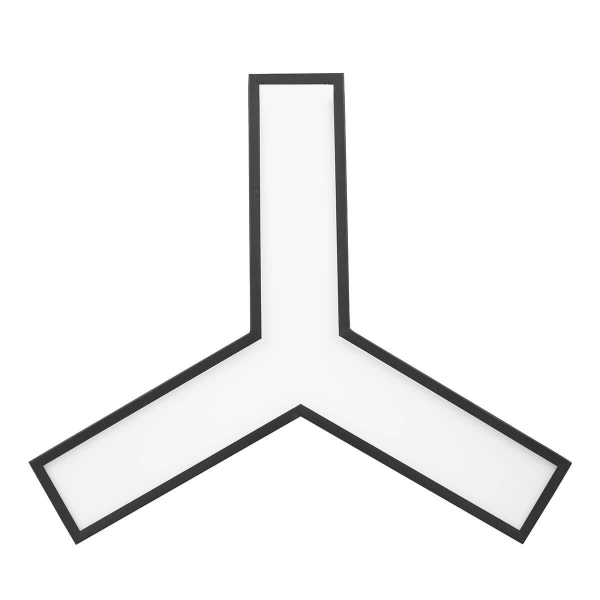 Подвесной светодиодный cветильник Geometria ЭРА Igrek SPO-141-B-40K-028 28Вт 4000К черный Б0050567