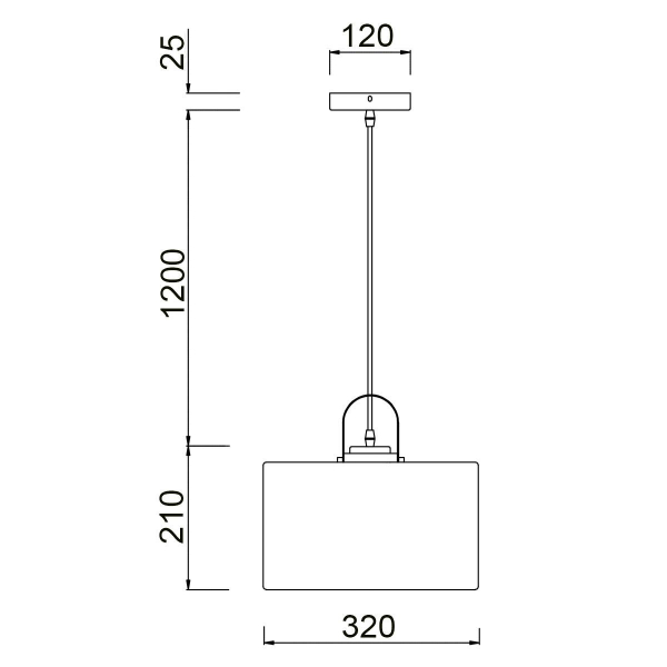 Подвесной светильник Vele Luce Ritmo VL6312P11