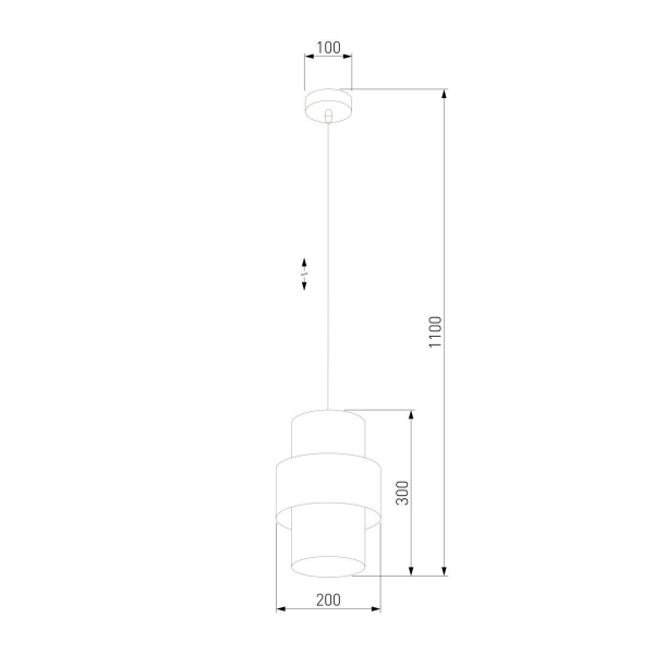 Подвесной светильник TK Lighting 4377 Calisto