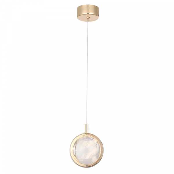 Подвесной светодиодный светильник Crystal Lux Cielo SP6W Led Gold