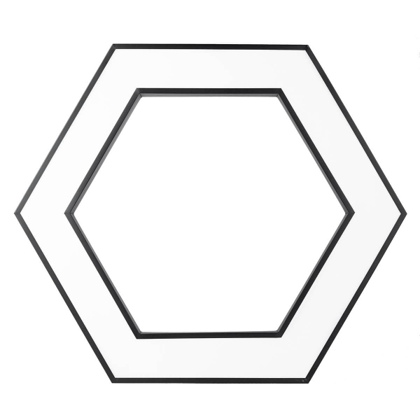 Подвесной светодиодный cветильник Geometria ЭРА Hexagon SPO-123-B-40K-045 45Вт 4000К черный Б0050555