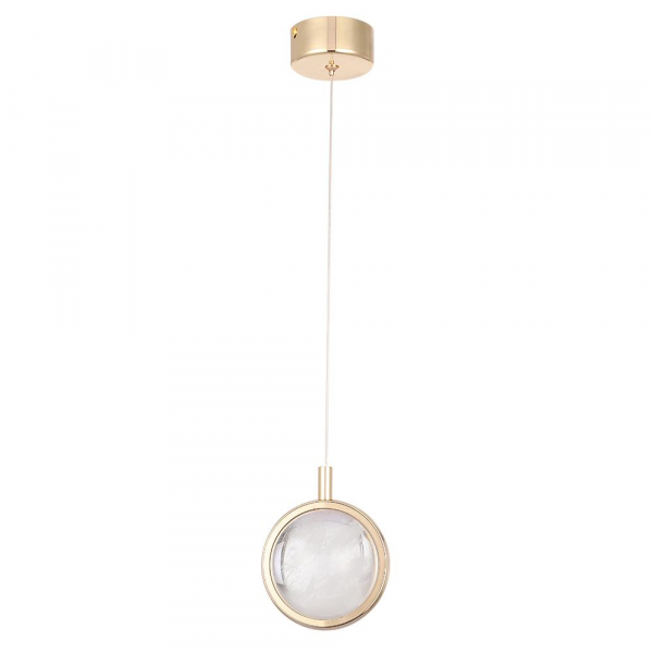 Подвесной светодиодный светильник Crystal Lux Cielo SP6W Led Gold