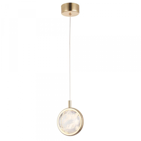 Подвесной светодиодный светильник Crystal Lux Cielo SP6W Led Gold