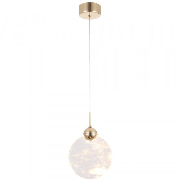 Подвесной светодиодный светильник Crystal Lux Cielo SP3W Led Gold