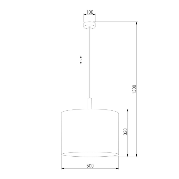 Подвесной светильник TK Lighting 4109 Deva Graphite