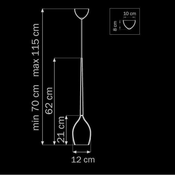 Подвесной светильник Lightstar Meta Duovo 807110