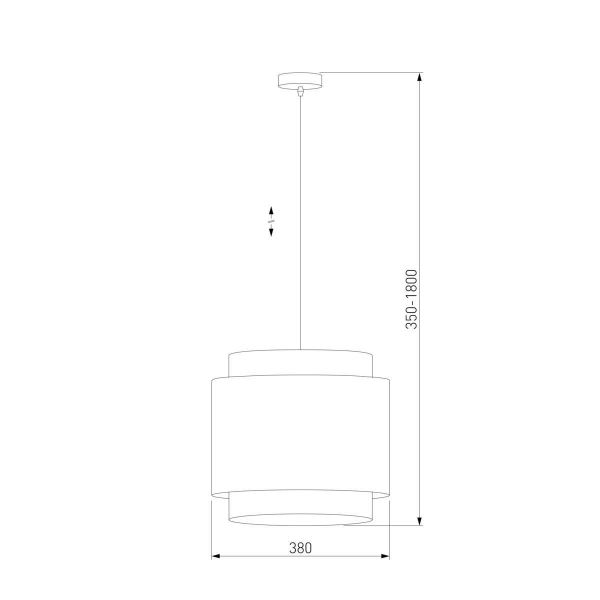 Подвесной светильник TK Lighting 6529 Boho White