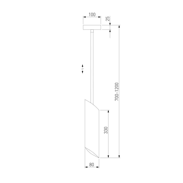 Подвесной светильник Eurosvet Dome Elegante 50245/1 черный