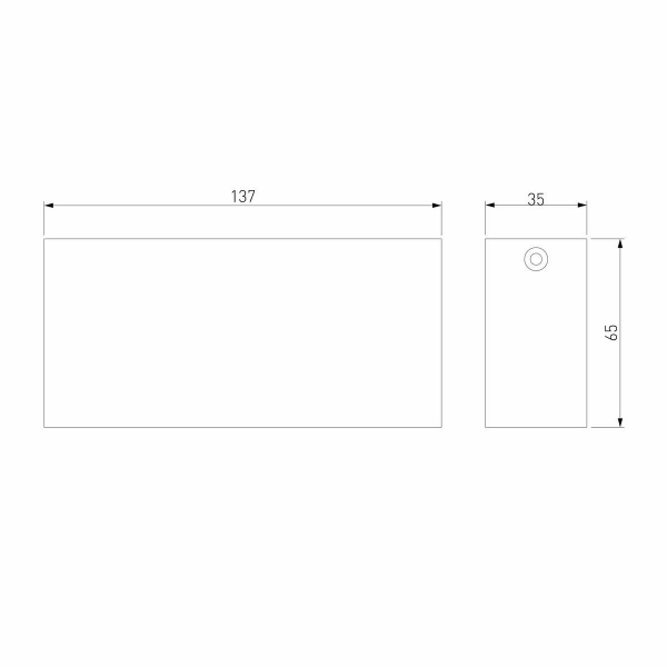 Потолочный светодиодный светильник Elektrostandard Block 25109/LED a066995