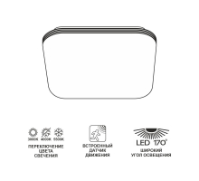 Потолочный светодиодный светильник Citilux Симпла CL714K24SV
