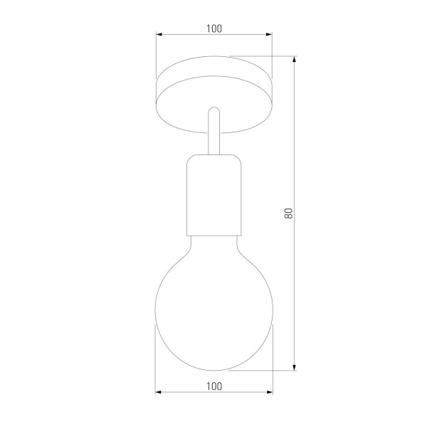 Потолочный светильник TK Lighting 1901 Retro