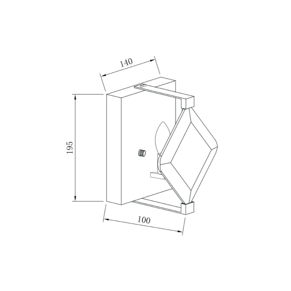 Бра Vele Luce Vittoria VL3053W01