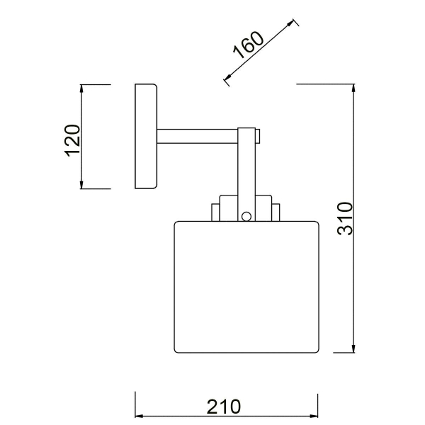 Бра Vele Luce Ritmo VL6312W01