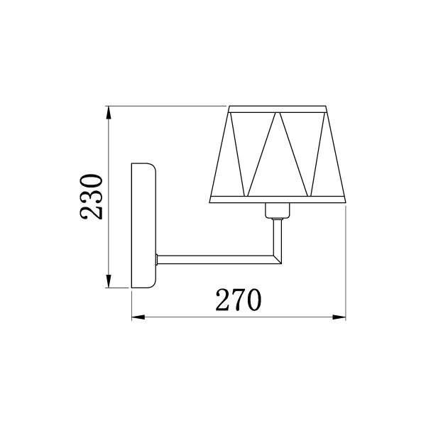 Бра Vele Luce Si VL2191W01