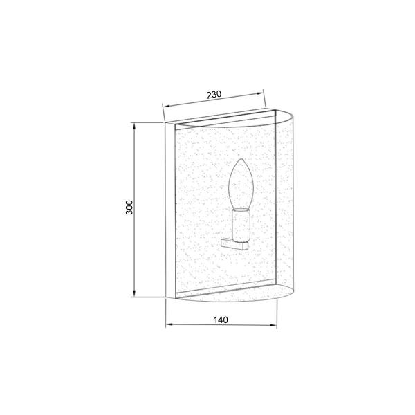 Бра Vele Luce Effe VL4135W01