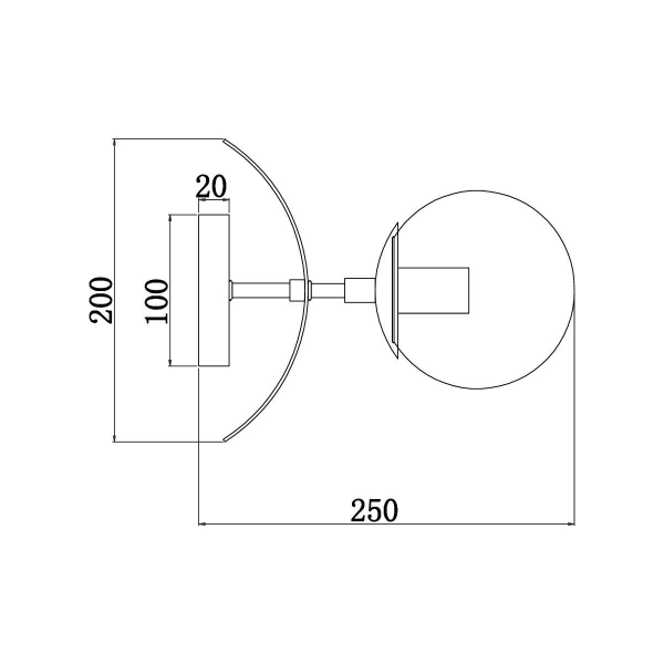 Бра Vele Luce Intenso VL1413W01