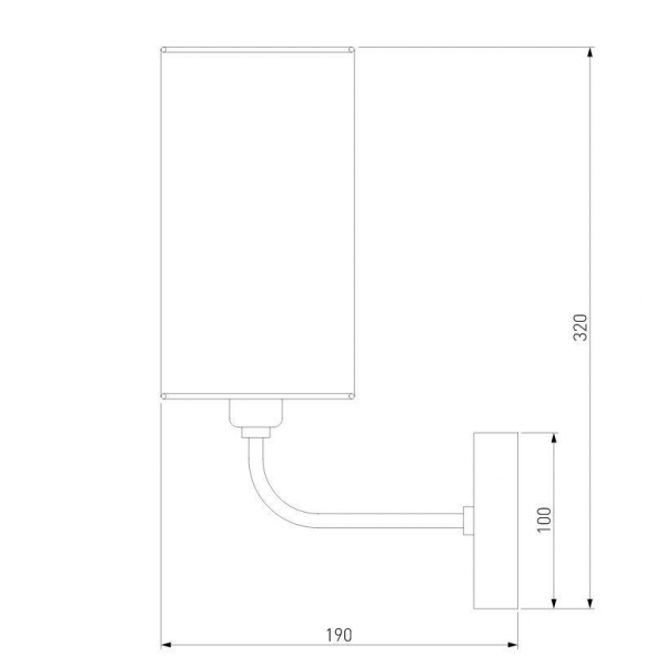 Бра Eurosvet Purezza 60128/1 золото