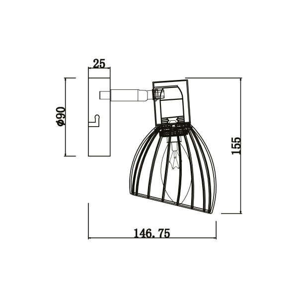 Спот Vele Luce Gorgon VL5382W01